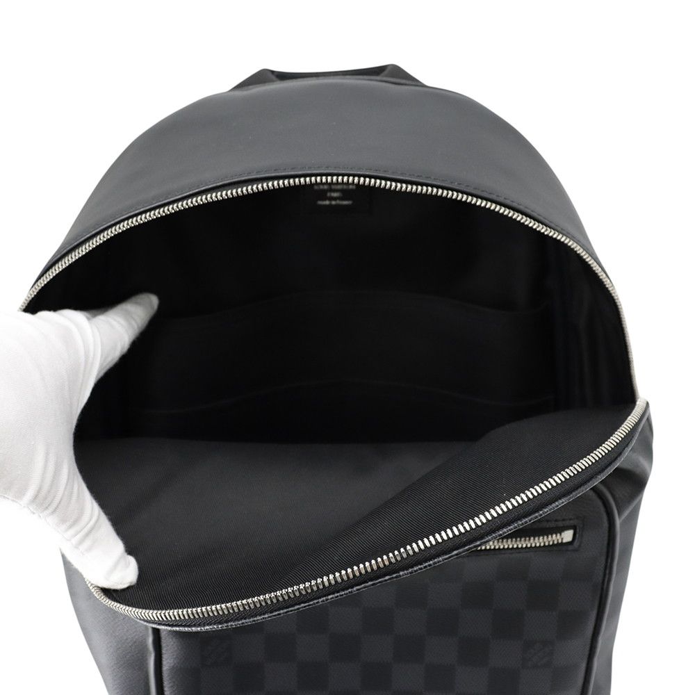 Louis Vuitton Luc Damier Graphite Josh NV Backpack Black — view 5