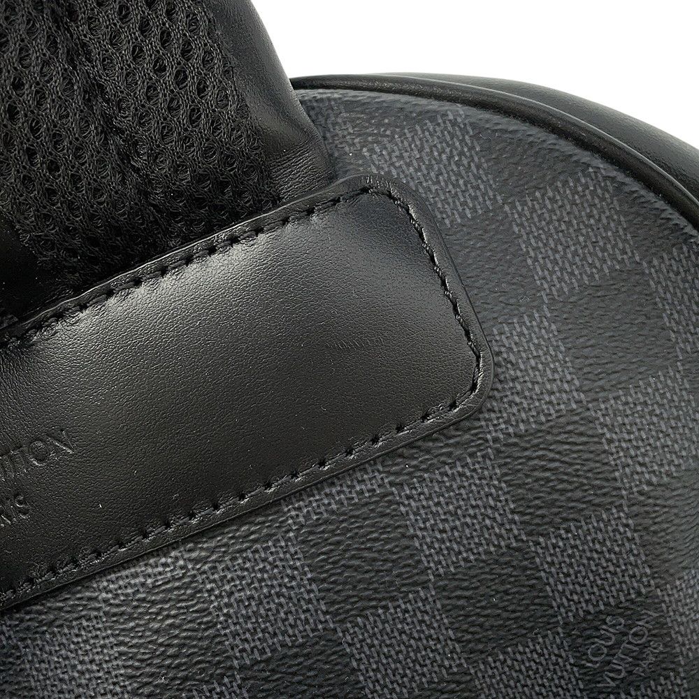 Louis Vuitton Luc Damier Graphite Josh NV Backpack Black — view 9