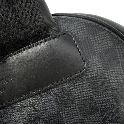 Louis Vuitton Luc Damier Graphite Josh NV Backpack Black — view 9