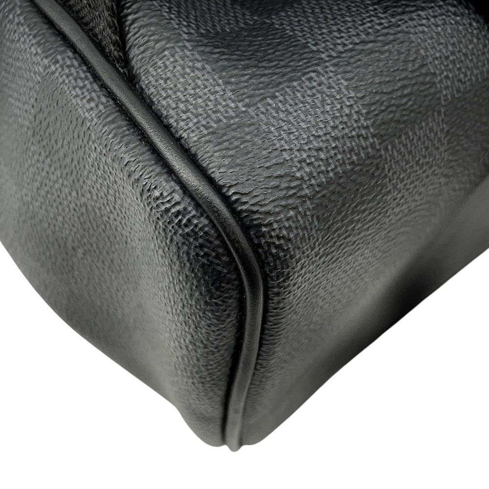 Louis Vuitton Luc Damier Graphite Josh NV Backpack Black — view 7