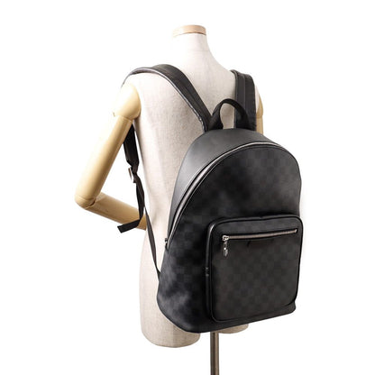 Louis Vuitton Luc Damier Graphite Josh NV Backpack Black — view 4