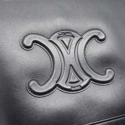 Celine Shoulder Bag Cuir Trio Small Black — view 6