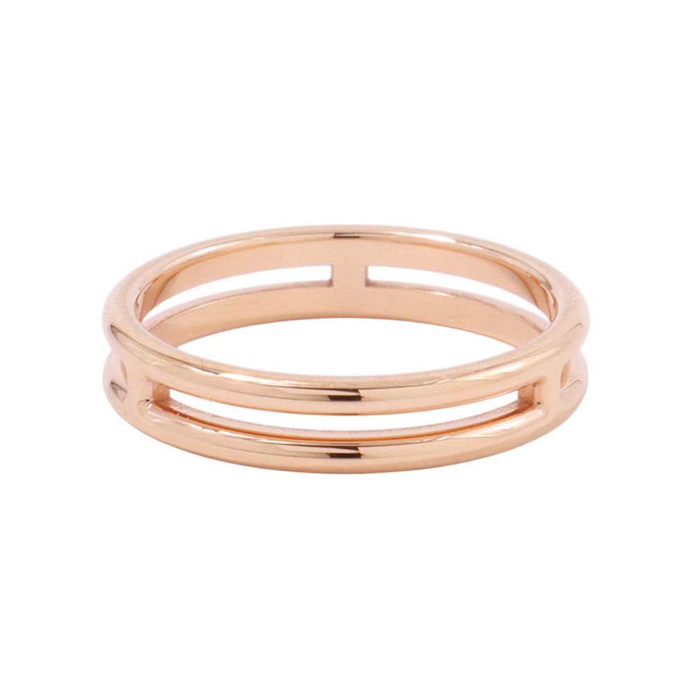 Hermes Ring Arianne Wedding 18k Pink Gold — view 3