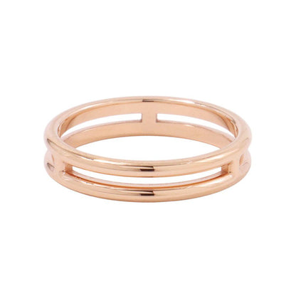 Hermes Ring Arianne Wedding 18k Pink Gold — view 3