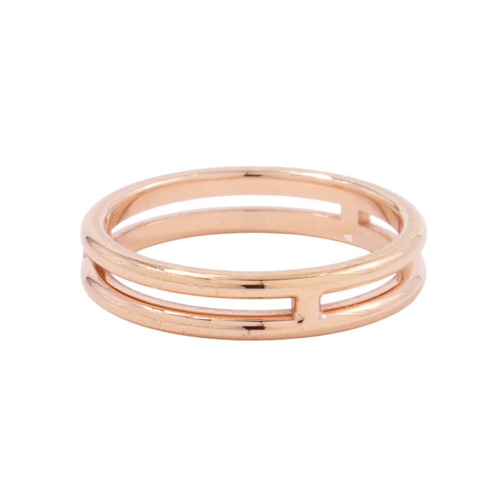 Hermes Ring Arianne Wedding 18k Pink Gold — view 2