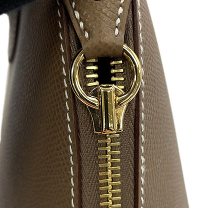Hermes Handbag Bolide 30 Etoupe Gold Epsom 2-Way — view 7