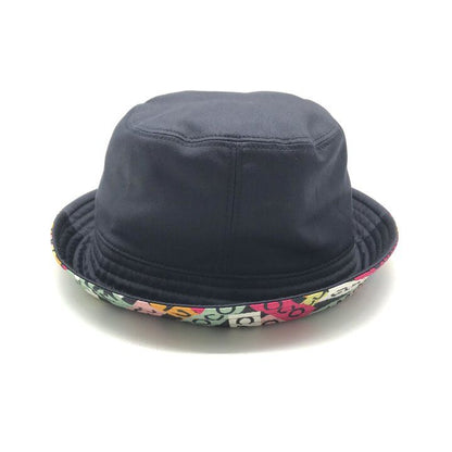 Chanel CC Logo Reversible Hat 24c Hat Navy Multi Color Present — view 4