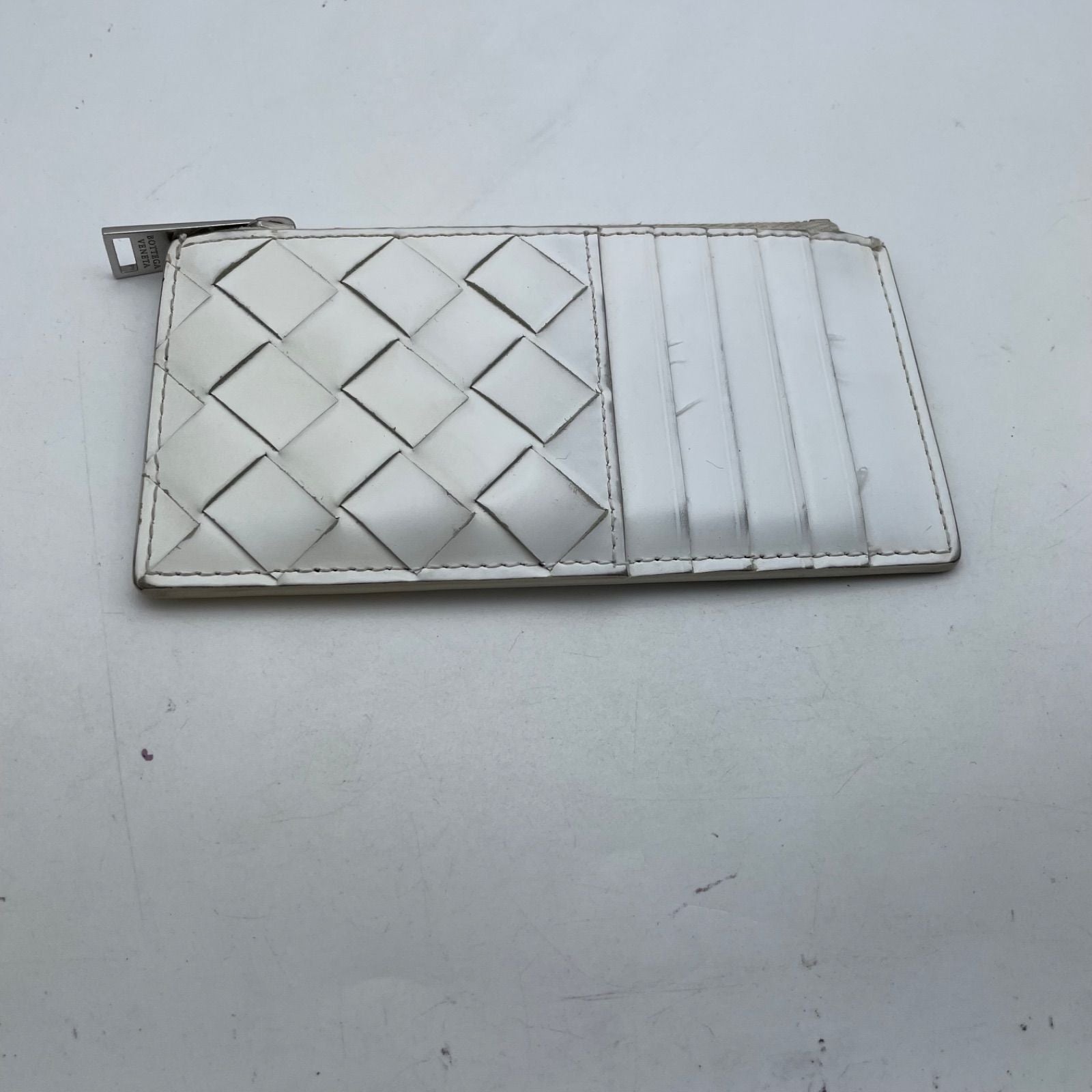 Bottega Veneta Fragment Case Intre White Fixed Era Card Coin — view 3