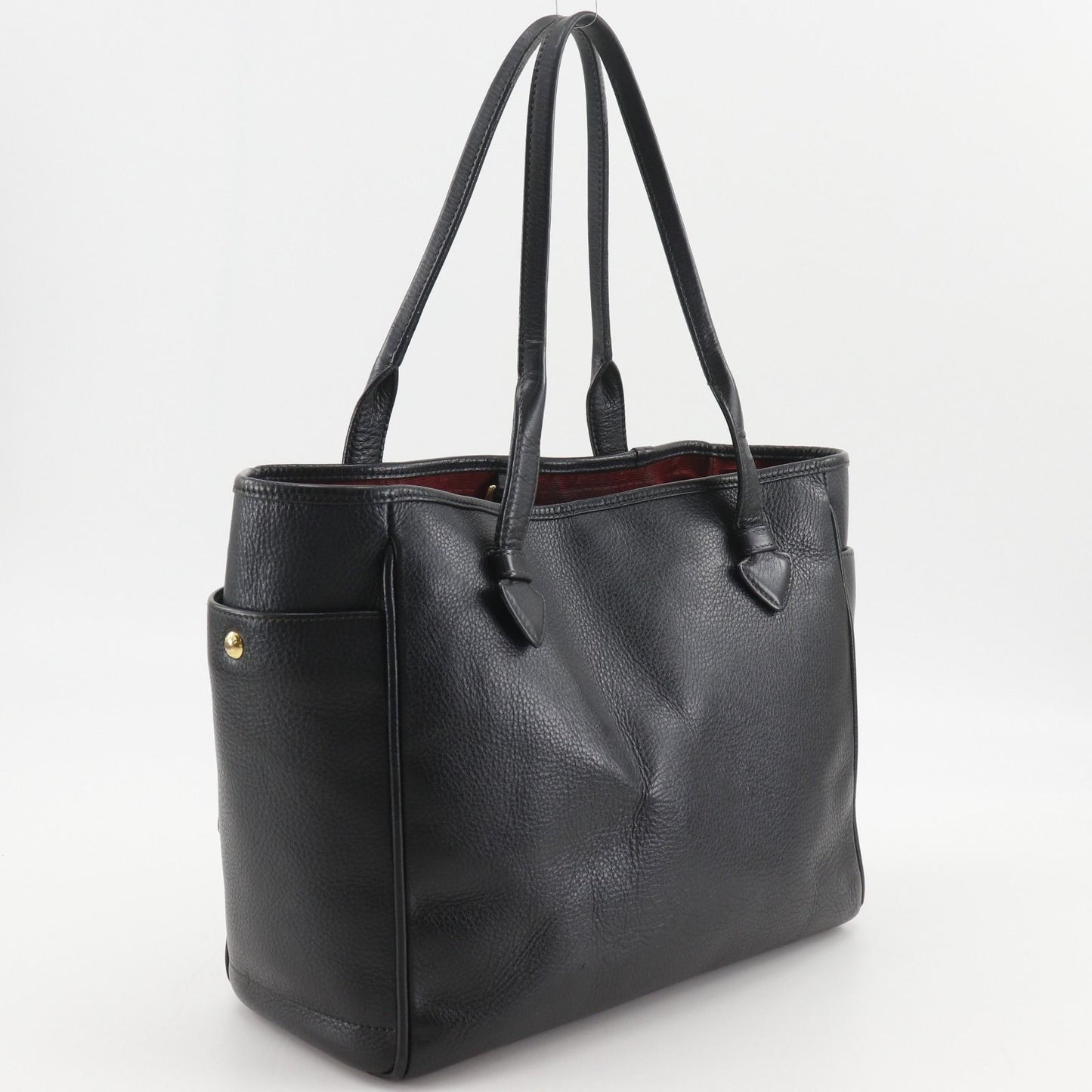 Loewe Heritage Leather Black Tote — view 3