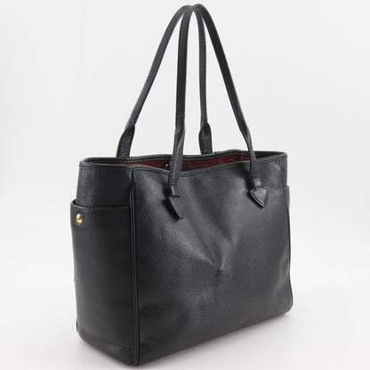 Loewe Heritage Leather Black Tote — view 3