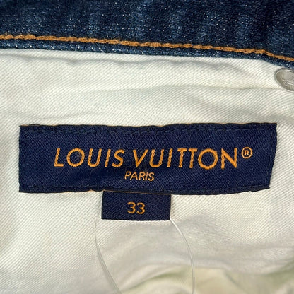 Louis Vuitton Jeans 33 Dkn Navy Full Length — view 3