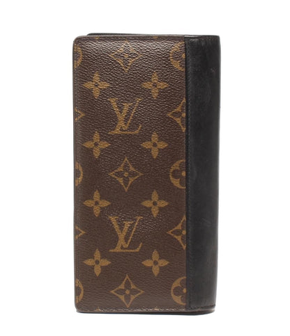 Louis Vuitton Wallet Portefeuille Brazza Monogram Macassar — view 2