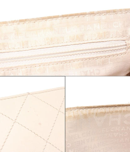 Chanel Chain Shoulder Bag Silver 2.55 Wild Stitch Double Single Flap — view 7
