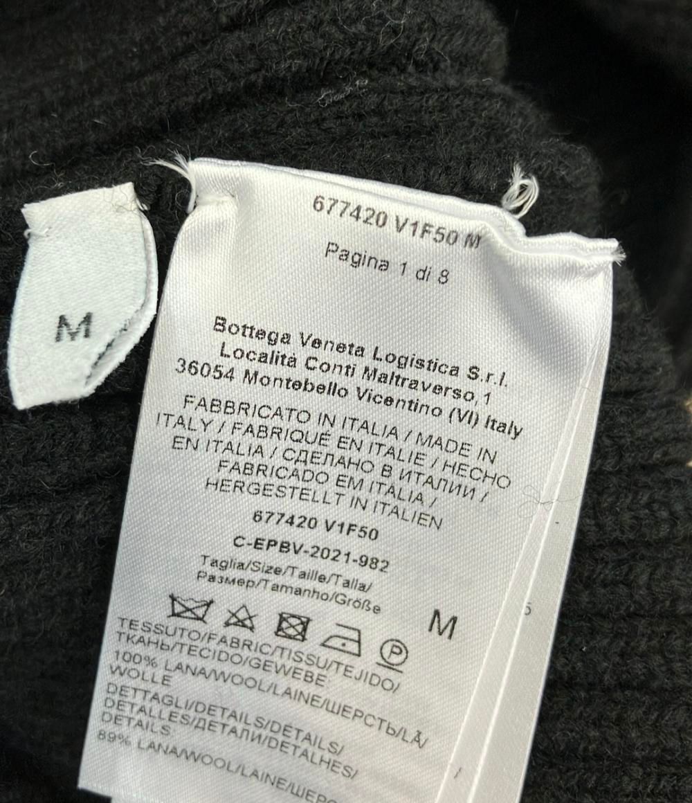 Bottega Veneta Long Sleeveknit Dress Double Face Shetland Tagged — view 7