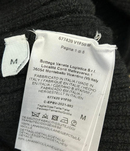 Bottega Veneta Long Sleeveknit Dress Double Face Shetland Tagged — view 7