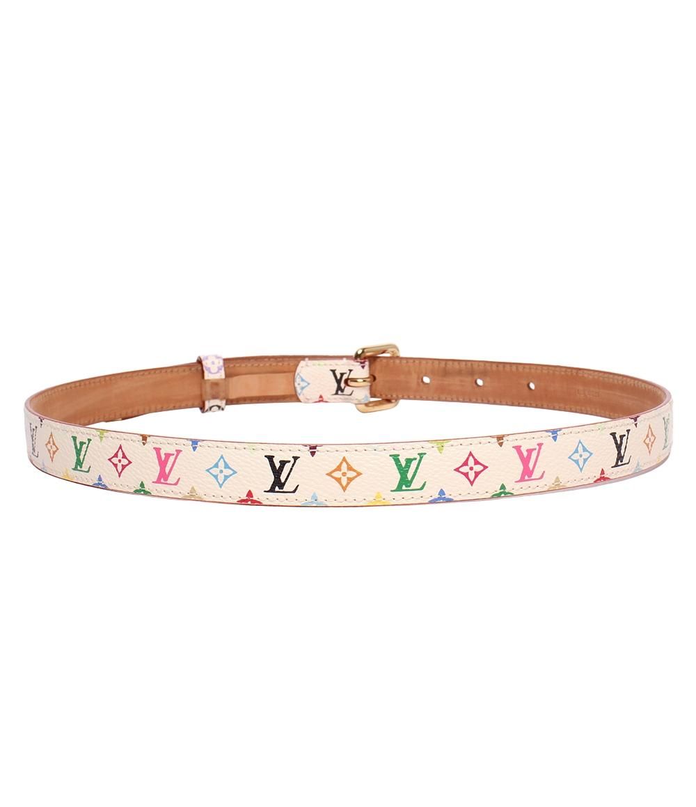 Louis Vuitton Belt Multicolor White — view 2