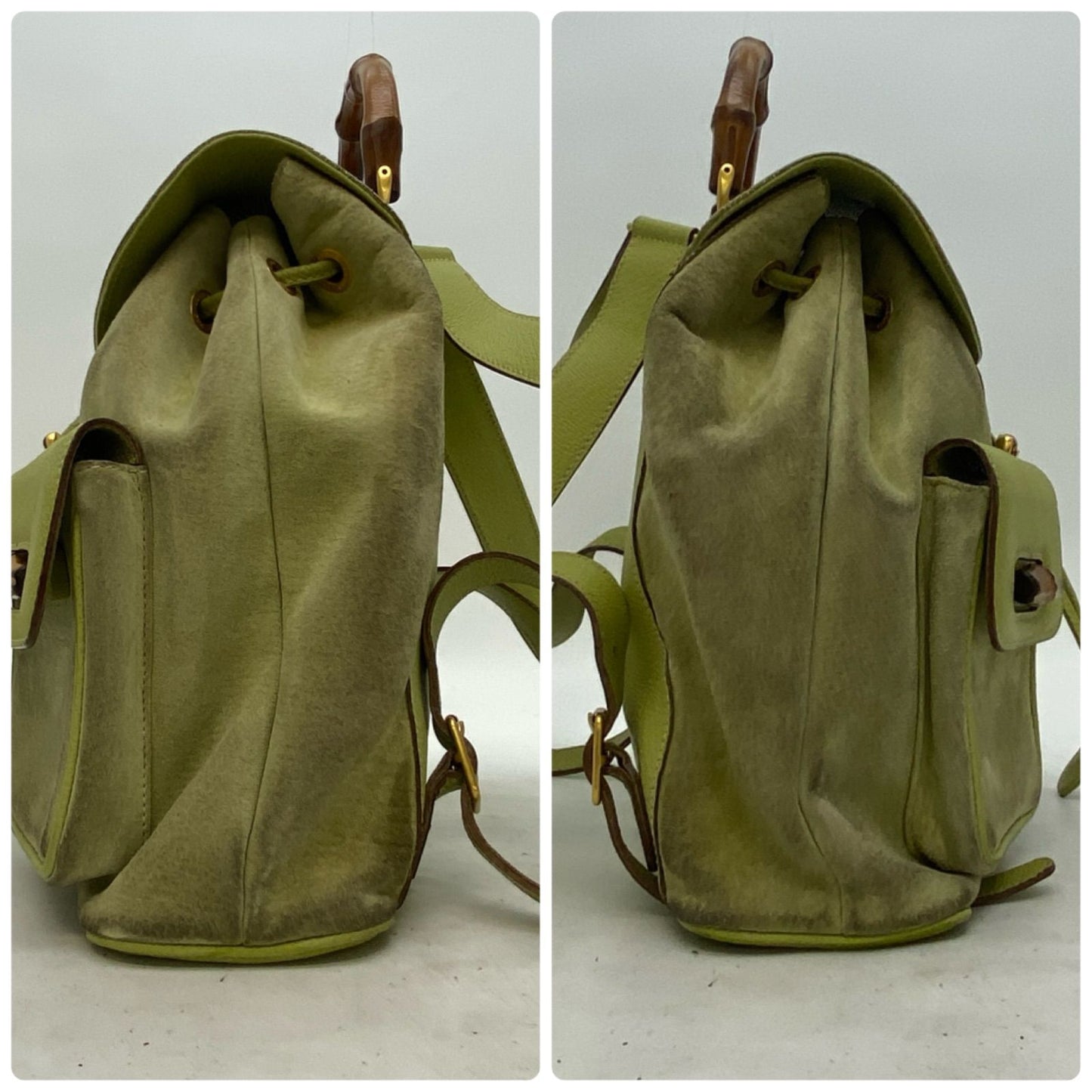 Gucci Backpack Suede Travel Business — view 7
