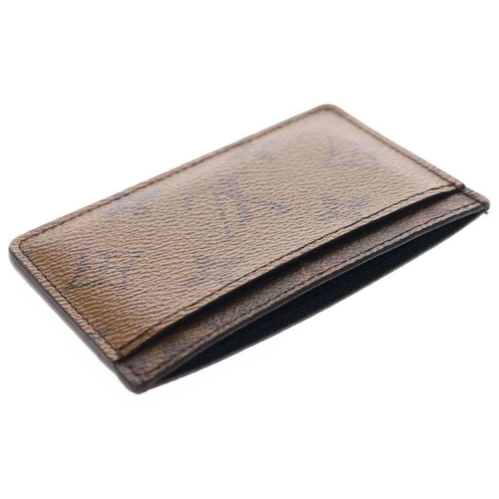 Louis Vuitton Card Holder Sample Monogram Case Brown — view 5