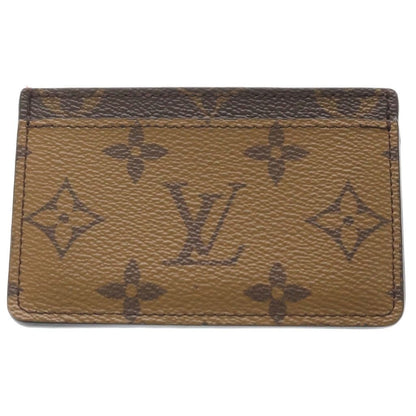 Louis Vuitton Card Holder Sample Monogram Case Brown