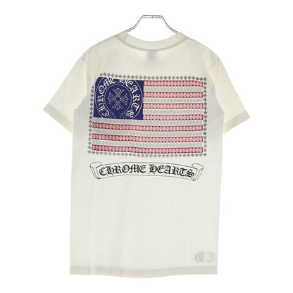 Chrome Hearts Vintage American Flag Tee T-Shirt Stars and Stripes Horse Shoe