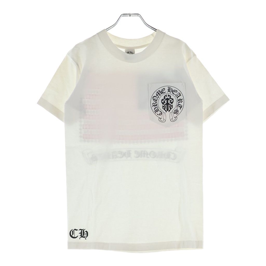 Chrome Hearts Vintage American Flag Tee T-Shirt Stars and Stripes Horse Shoe — view 2