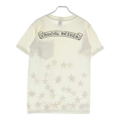 Chrome Hearts Vintage Back Scroll Label Star Print Short Sleeve T-Shirt White — view 2