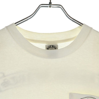 Chrome Hearts Vintage Back Scroll Label Star Print Short Sleeve T-Shirt White — view 3