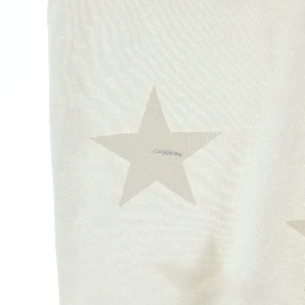 Chrome Hearts Vintage Back Scroll Label Star Print Short Sleeve T-Shirt White — view 4