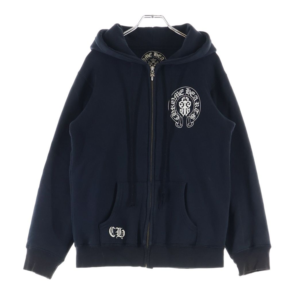 Chrome Hearts Vintage Sweatshirt HD Zip American Flag Stars and Stripes Horse — view 2
