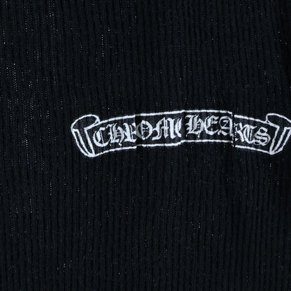 Chrome Hearts Vintage Flare Scroll Label Tank Top Black — view 5
