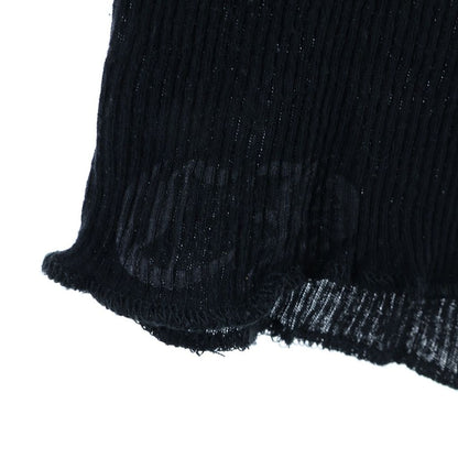 Chrome Hearts Vintage Flare Scroll Label Tank Top Black — view 6