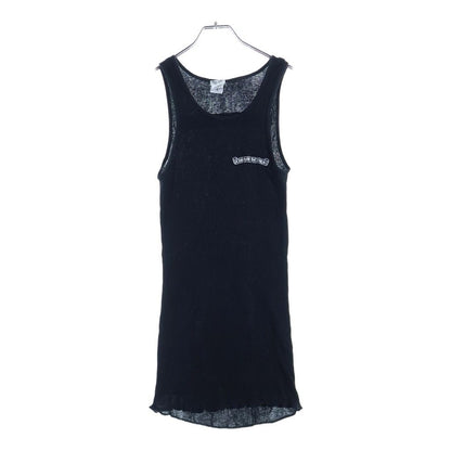 Chrome Hearts Vintage Flare Scroll Label Tank Top Black — view 2