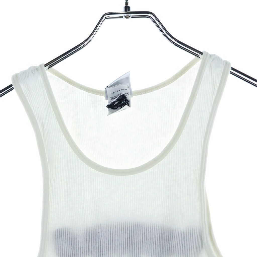 Chrome Hearts Vintage Back Floral Cross Scroll Tank Top Label White — view 3