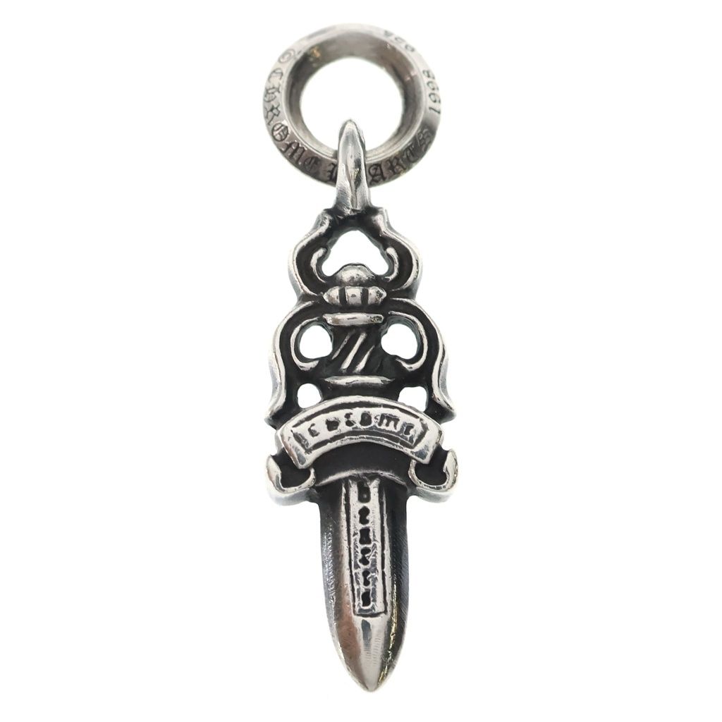 Chrome Hearts 5 Dagger 5 Charm Pendant Silver