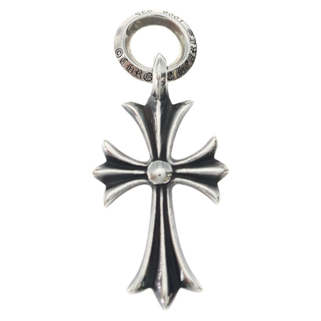 Chrome Hearts Tiny CH Cross Charm Pendant Silver