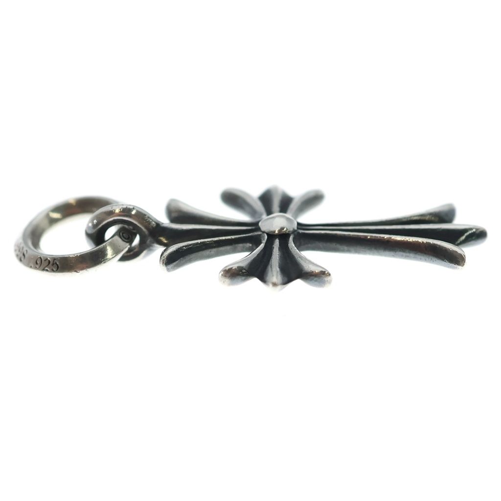 Chrome Hearts Tiny CH Cross Charm Pendant Silver — view 4