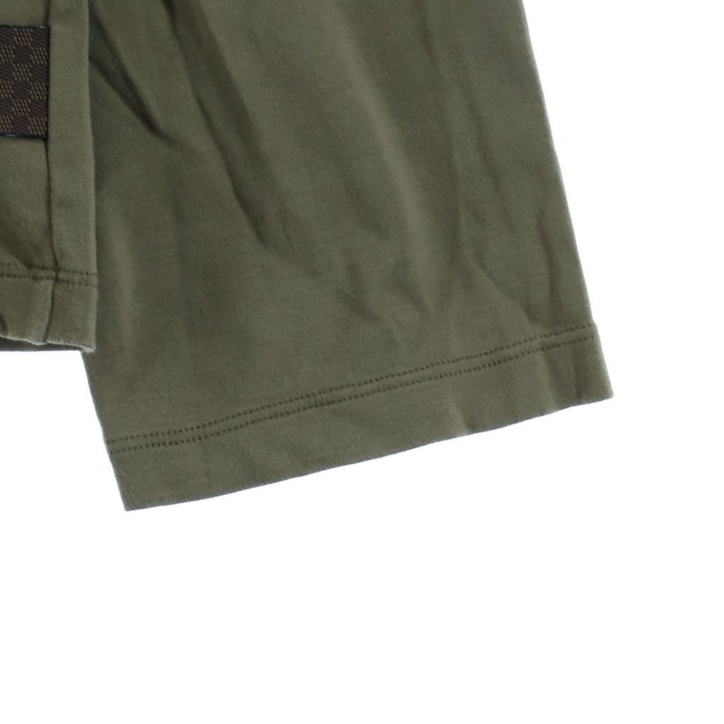 Louis Vuitton Damiepi Snem Long Sleeve Top Khaki — view 5