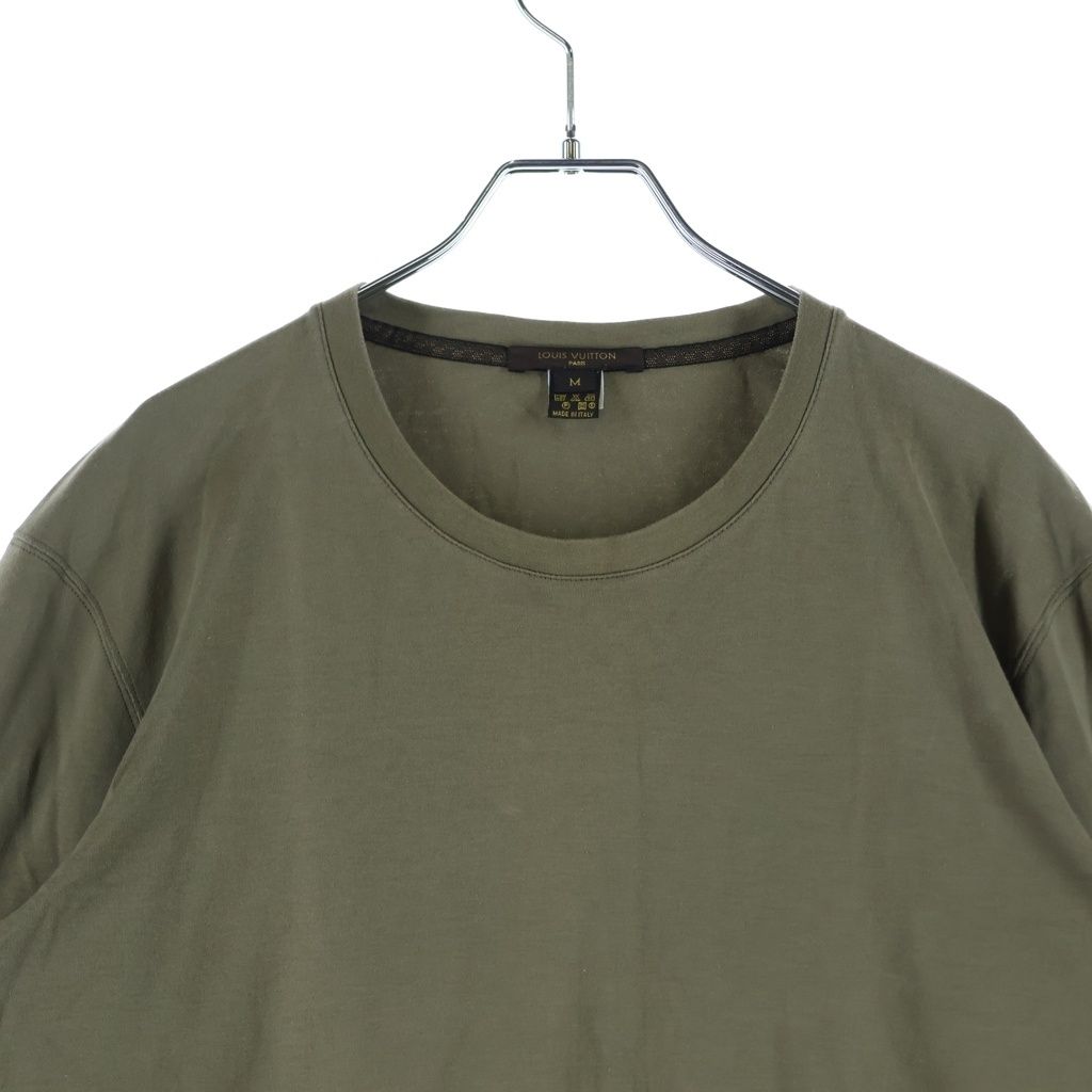 Louis Vuitton Damiepi Snem Long Sleeve Top Khaki — view 3