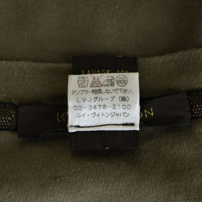 Louis Vuitton Damiepi Snem Long Sleeve Top Khaki — view 8