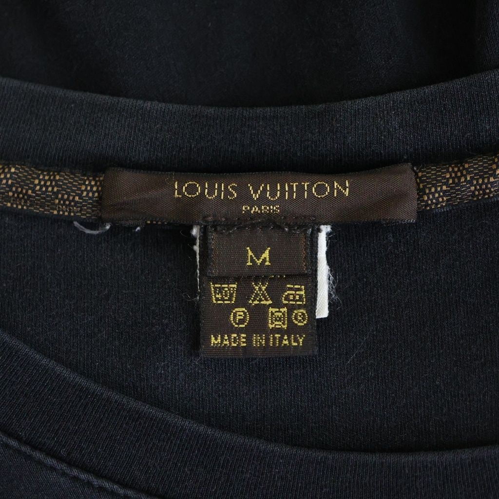 Louis Vuitton Damiepi Snem Long Sleeve Top Black — view 6