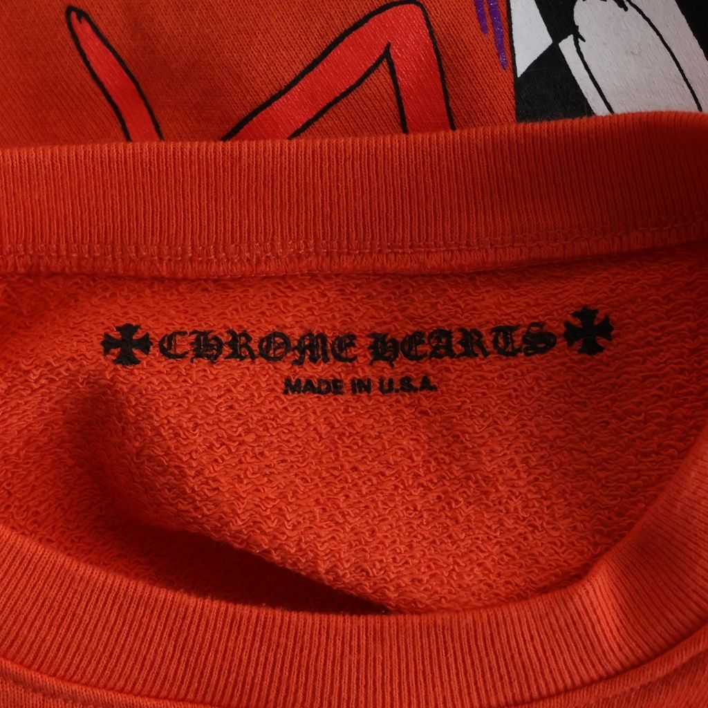 Chrome Hearts Matty Boy Spark the Heart Sweatshirt Boy Pro the Print Crew Neck — view 7