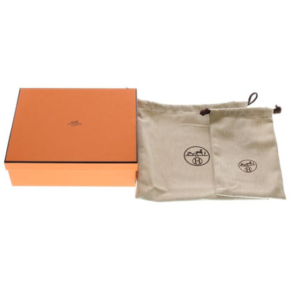Hermes Evelyne Taurillon Clemence Silver Light Gray Handbag — view 6