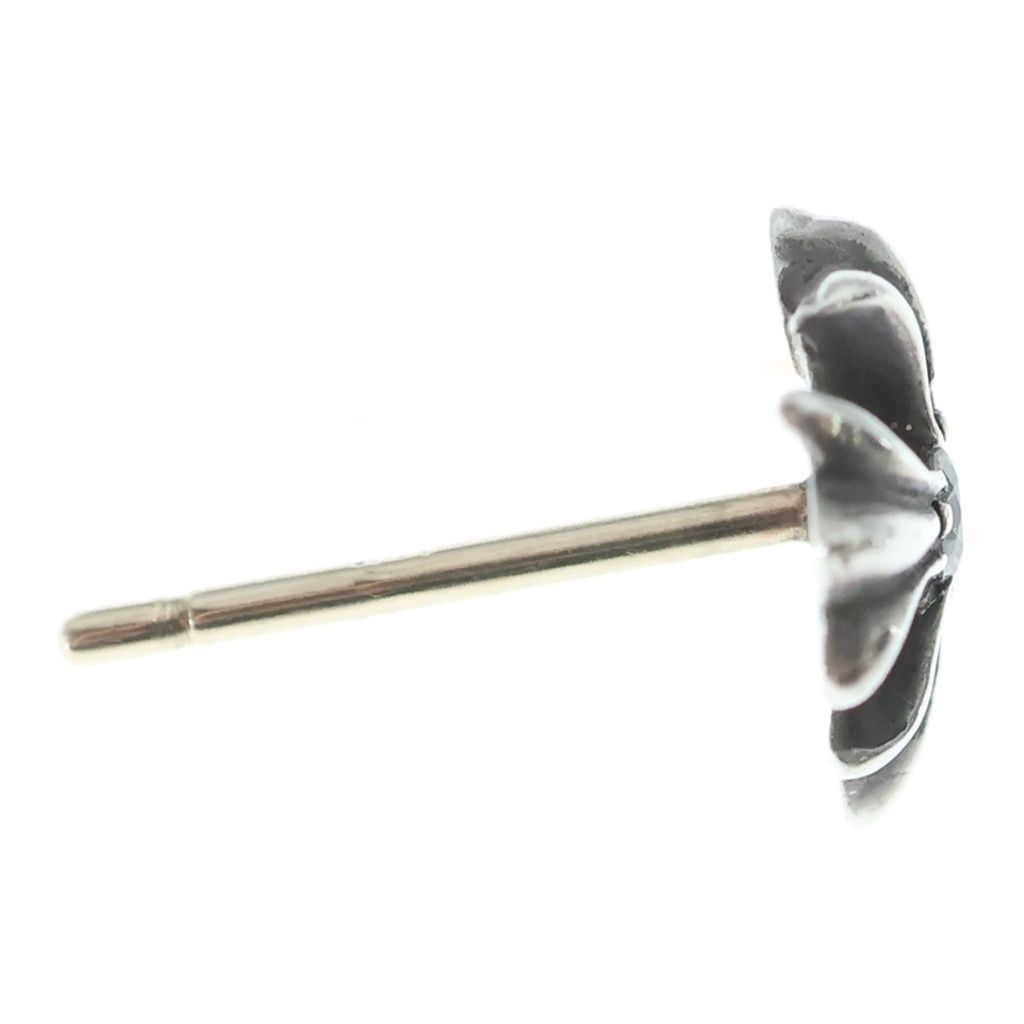 Chrome Hearts No2 CH Pls Dia CH Plus Stud Earrings Silver — view 3