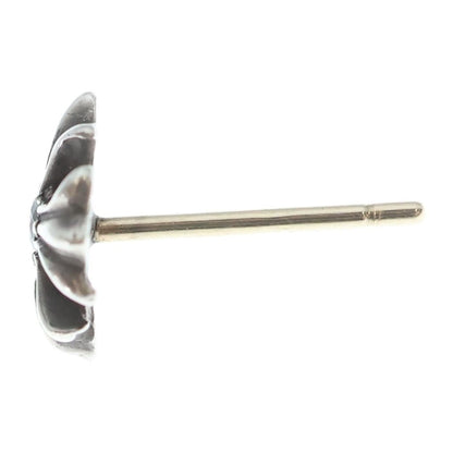 Chrome Hearts No2 CH Pls Dia CH Plus Stud Earrings Silver — view 4