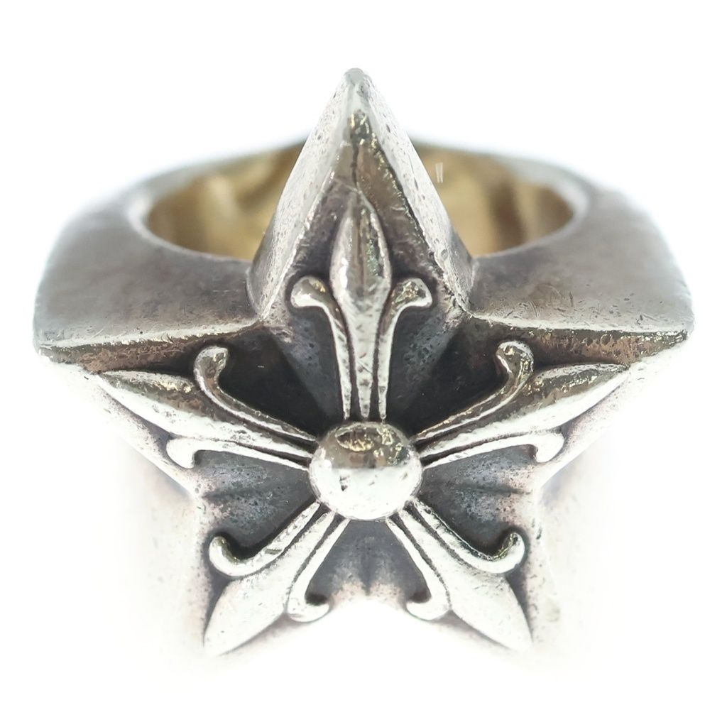 Chrome Hearts Str Lrg Ring Large Star Silver — view 5