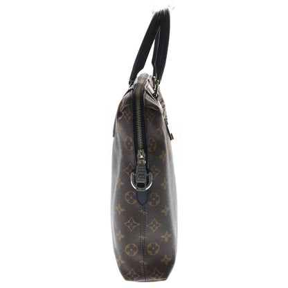 Louis Vuitton Porte Documents Jour NM Monogram Macassar Leather 2-Way Hand — view 3