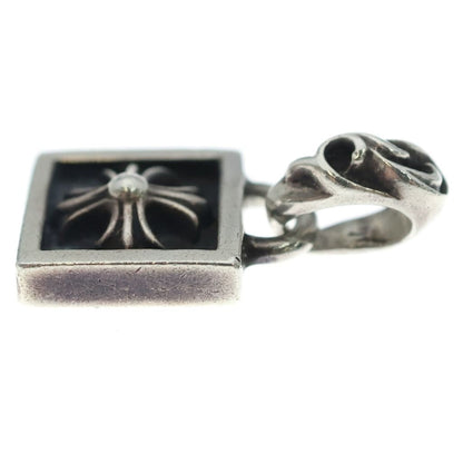 Chrome Hearts Framed CH Plus Charm Pendant Silver — view 3