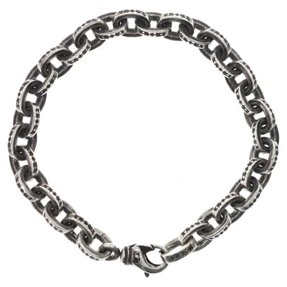 Chrome Hearts Large Paper Chn Large Chain Bracelet Silver