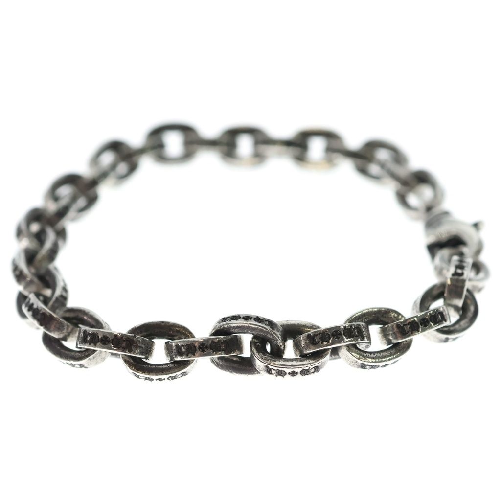 Chrome Hearts Large Paper Chn Large Chain Bracelet Silver — view 3