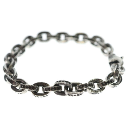 Chrome Hearts Large Paper Chn Large Chain Bracelet Silver — view 3
